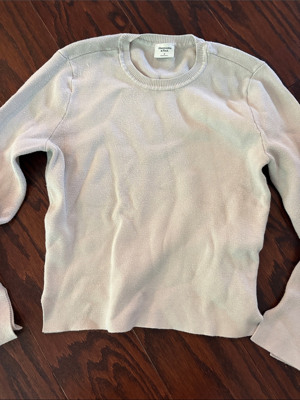 Abercrombie & Fitch Crewneck Sweater - Beige